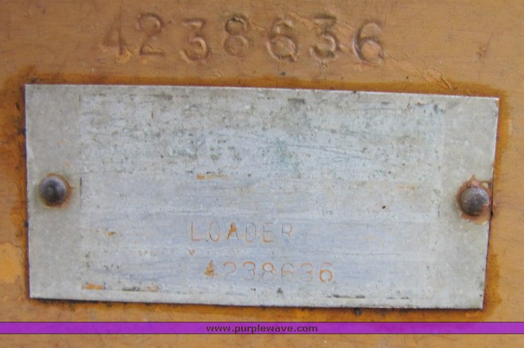 image for item 3749 1978 Case 450B track loader