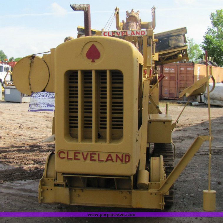 image for item 3933 1964 Cleveland J26 wheel trencher