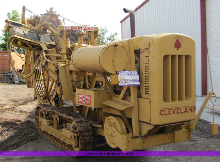 image for item 3933 1964 Cleveland J26 wheel trencher