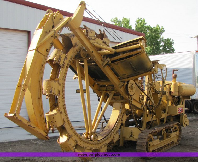 image for item 3933 1964 Cleveland J26 wheel trencher