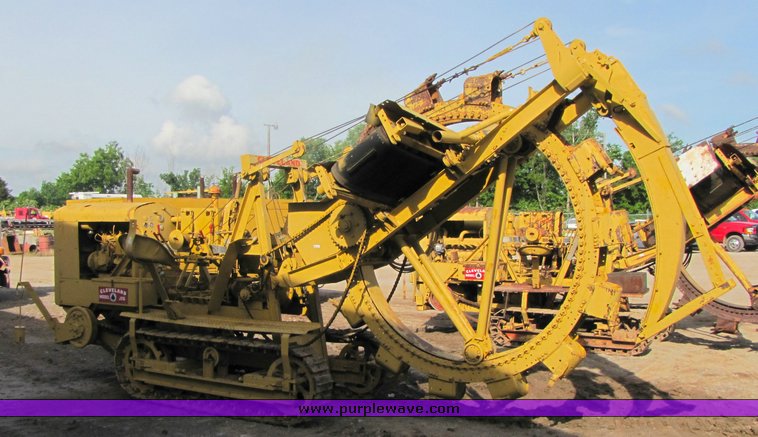 image for item 3933 1964 Cleveland J26 wheel trencher