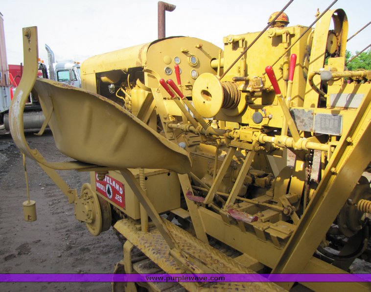 image for item 3933 1964 Cleveland J26 wheel trencher