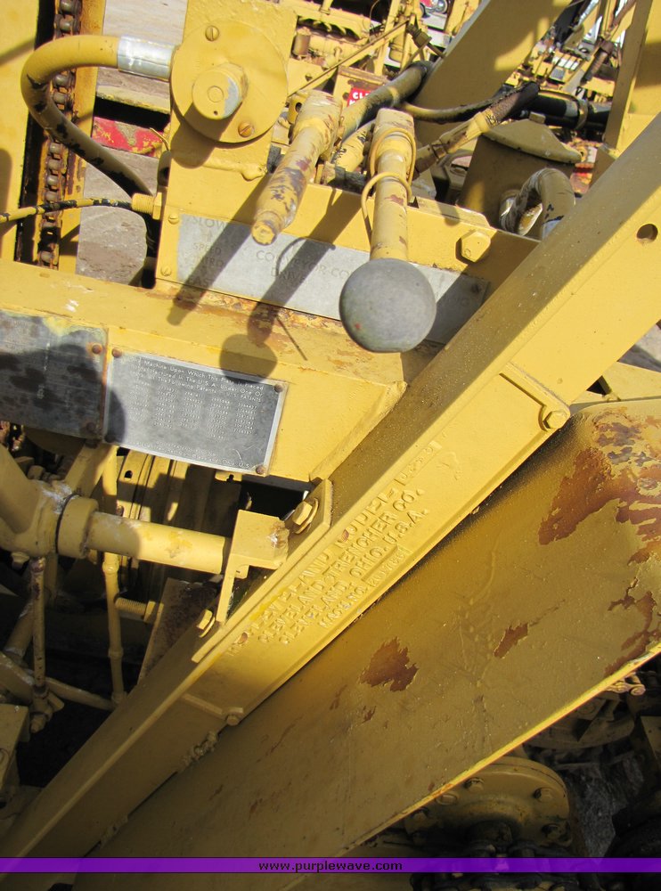 image for item 3933 1964 Cleveland J26 wheel trencher
