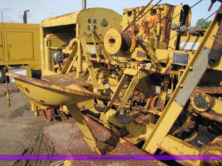 image for item 3934 1968 Cleveland V110 wheel trencher