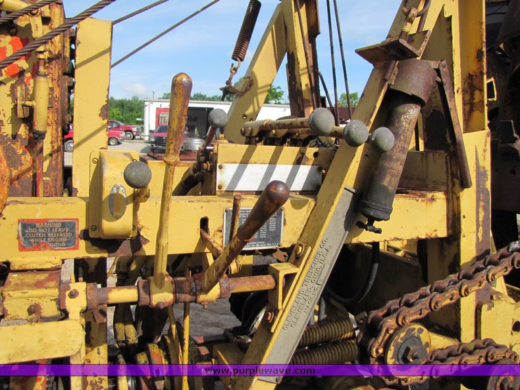 image for item 3934 1968 Cleveland V110 wheel trencher