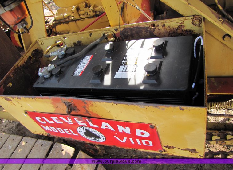 image for item 3934 1968 Cleveland V110 wheel trencher