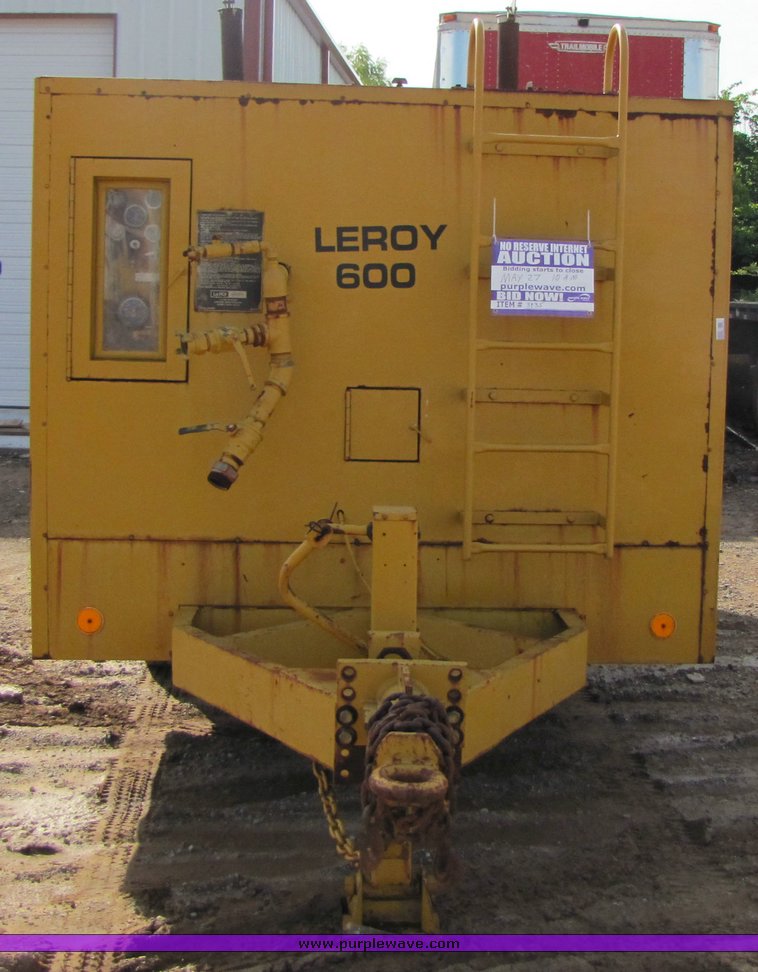 image for item 3935 Leroy Q600DC 600 cfm air compressor