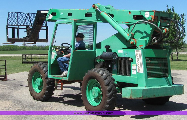 image for item 4324 1998 Traverse Lift TL6035 telehandler