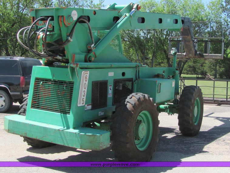 image for item 4324 1998 Traverse Lift TL6035 telehandler
