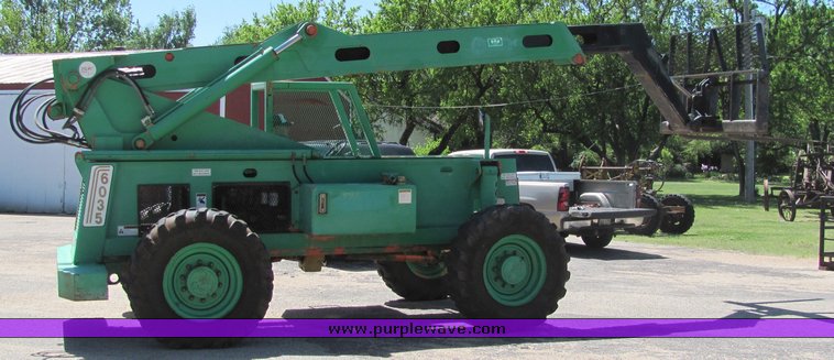image for item 4324 1998 Traverse Lift TL6035 telehandler