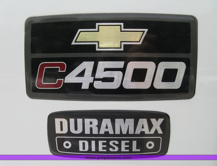 image for item 5003 2002 Chevrolet C4500 dump truck