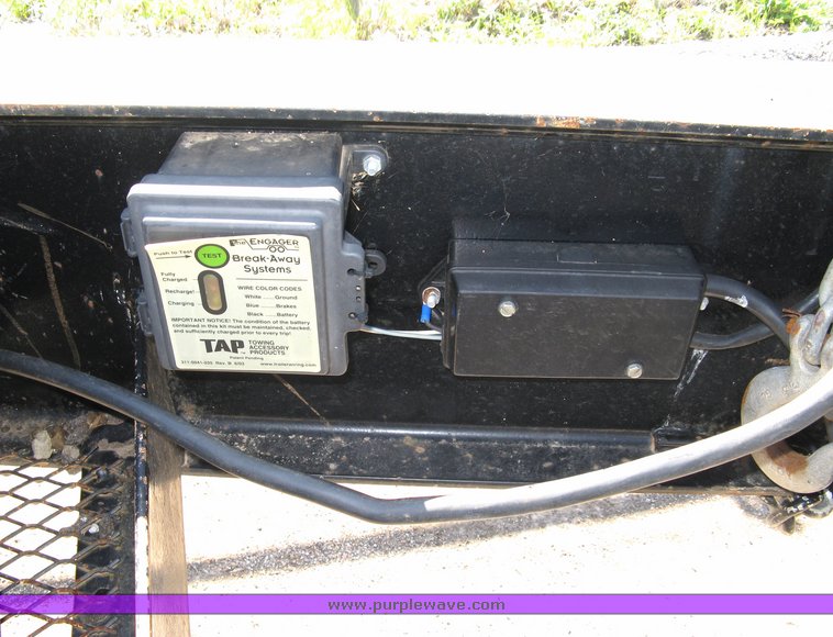 image for item 5008 2004 PJ 20' pintle hitch trailer