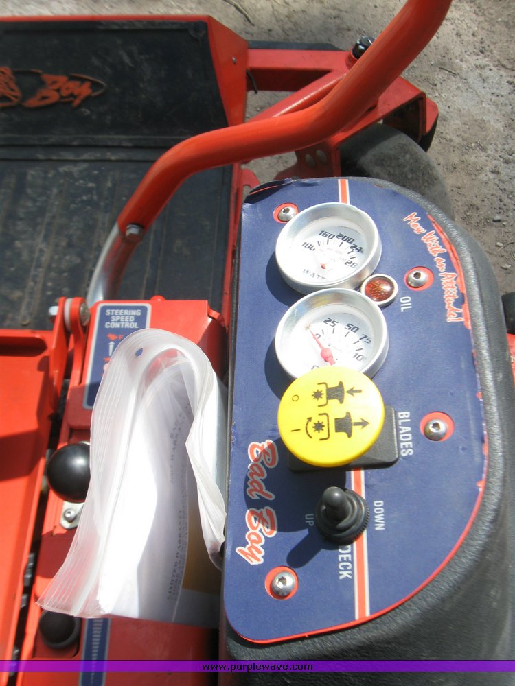 image for item 7068 2008 Bad Boy 7200AOS lawn mower
