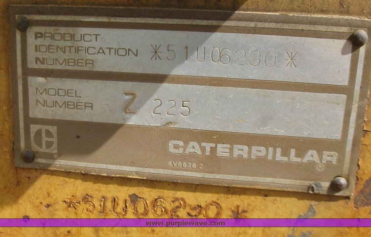 image for item 7110 1985 Caterpillar 231 hydraulic excavator