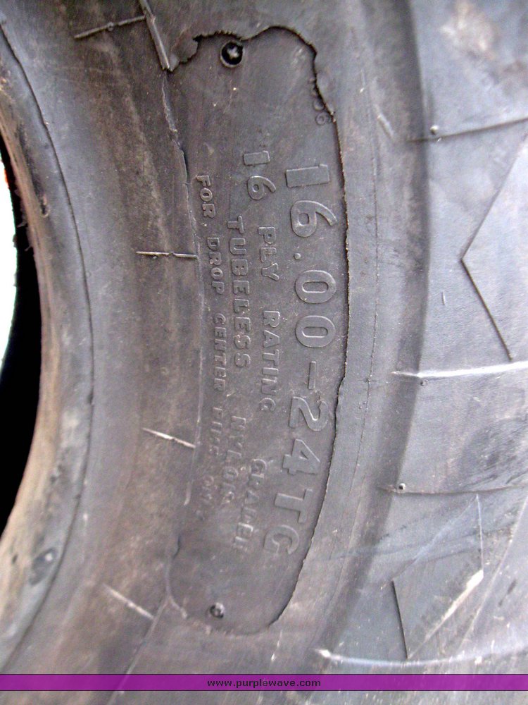 image for item 7356 Goodyear 16.00-24 tire