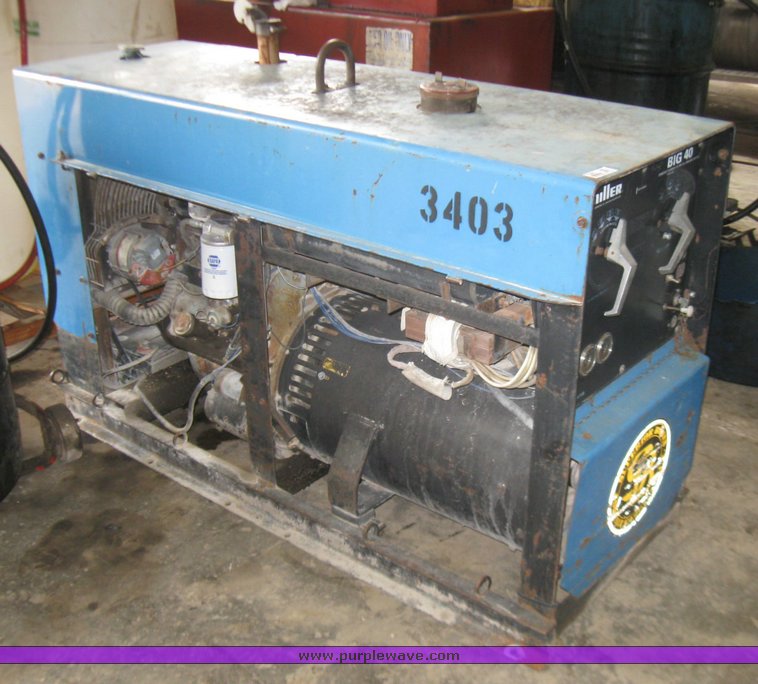 image for item 7361 Miller Big 40 welder generator