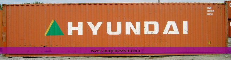image for item 1010 40' high cubic capacity storage container