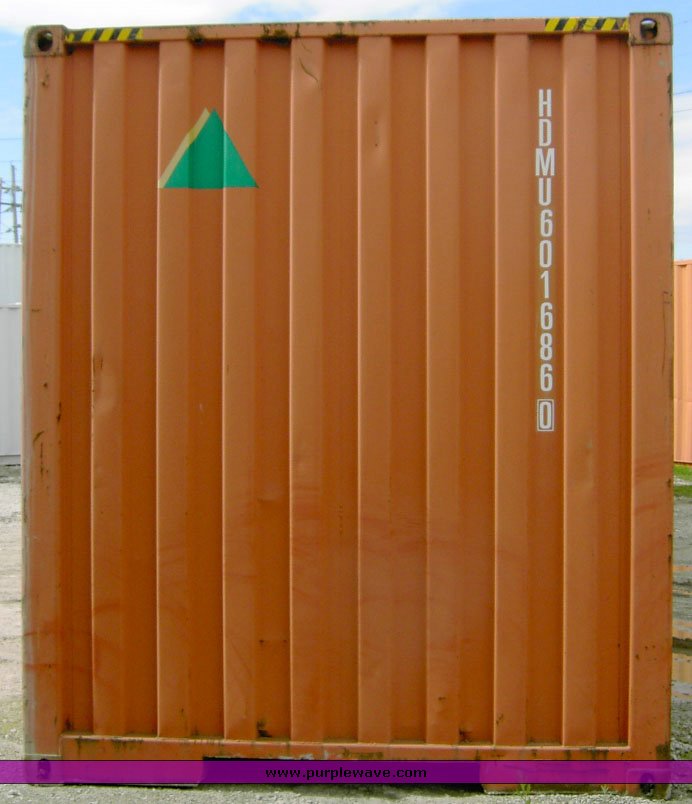image for item 1010 40' high cubic capacity storage container