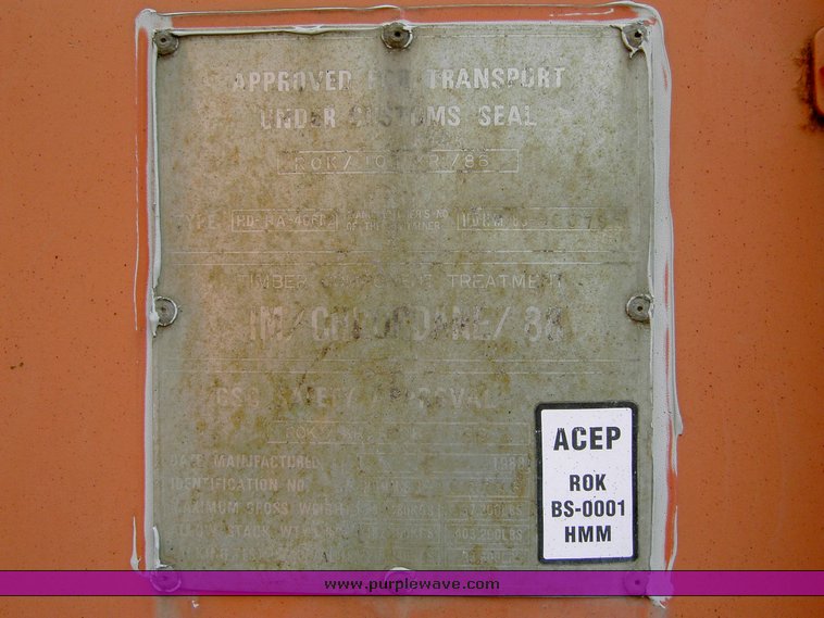 image for item 1010 40' high cubic capacity storage container