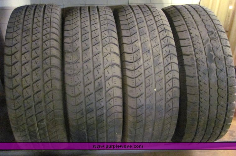 image for item 4491 (49) assorted used and new tires