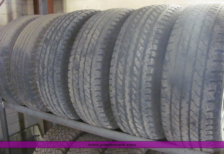 image for item 4491 (49) assorted used and new tires