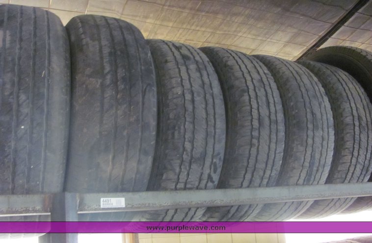 image for item 4491 (49) assorted used and new tires
