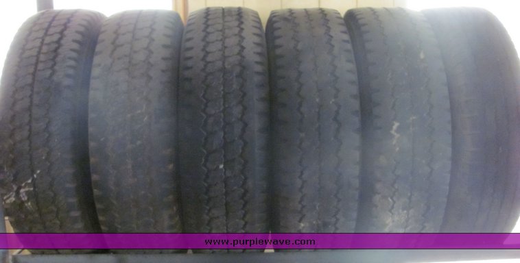 image for item 4491 (49) assorted used and new tires