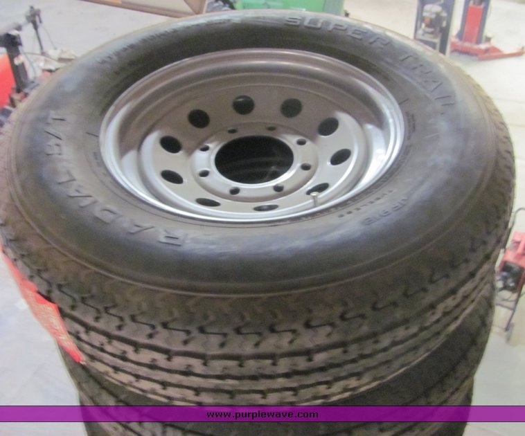 image for item 4494 (8) new tires and wheels