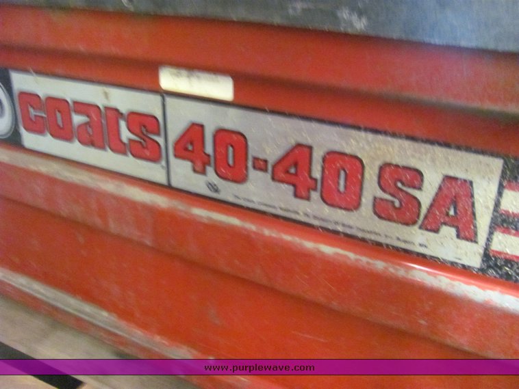 image for item 4505 Coats center post tire machine