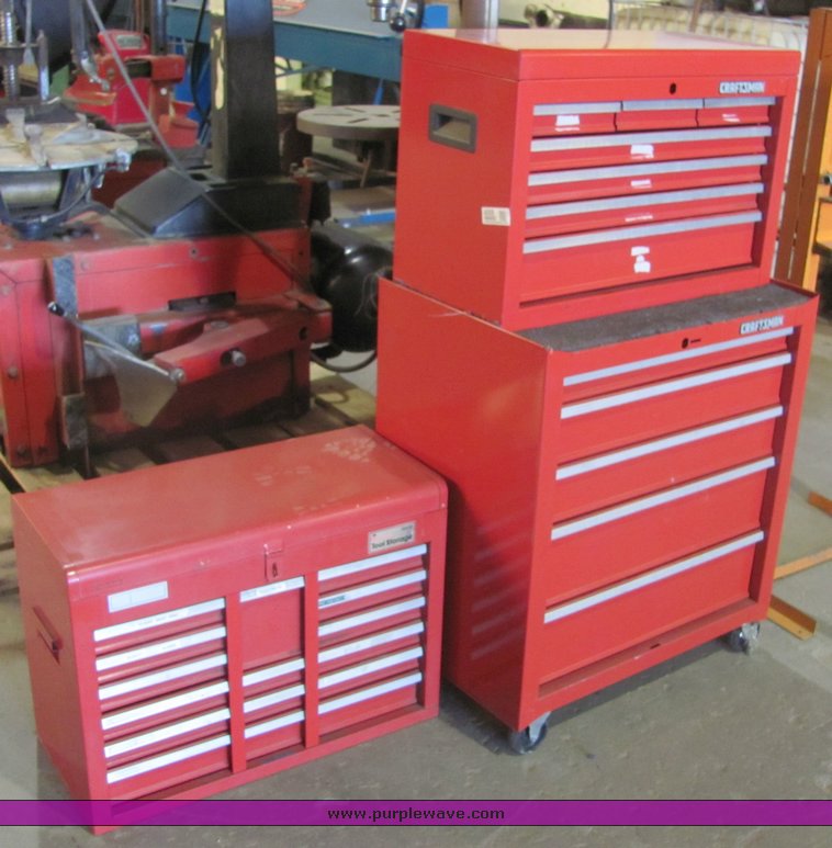 image for item 4508 Craftsman rollaway tool ox with extra top box