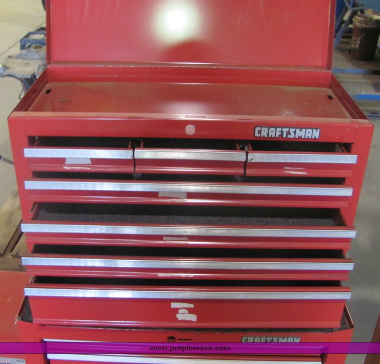 image for item 4508 Craftsman rollaway tool ox with extra top box