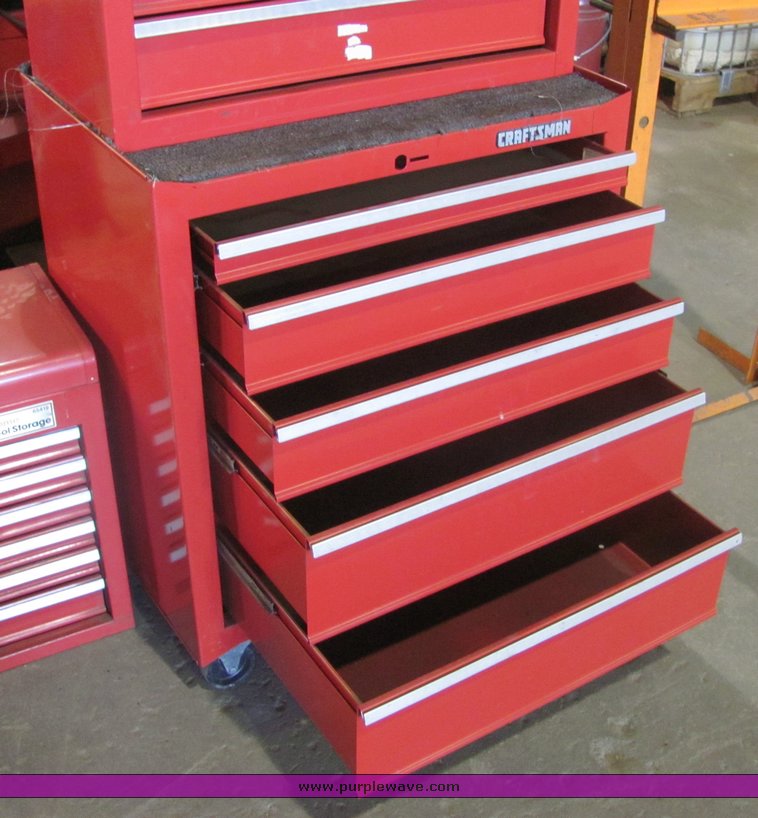 image for item 4508 Craftsman rollaway tool ox with extra top box