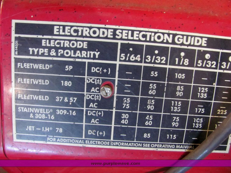 image for item 4513 Lincoln Electric AC/DC arc welder