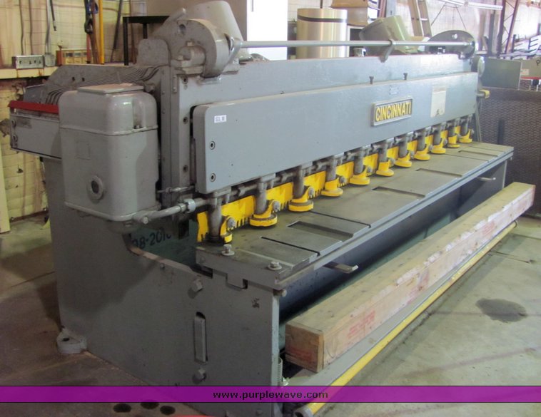 image for item 4514 Cincinnati 10' metal shear
