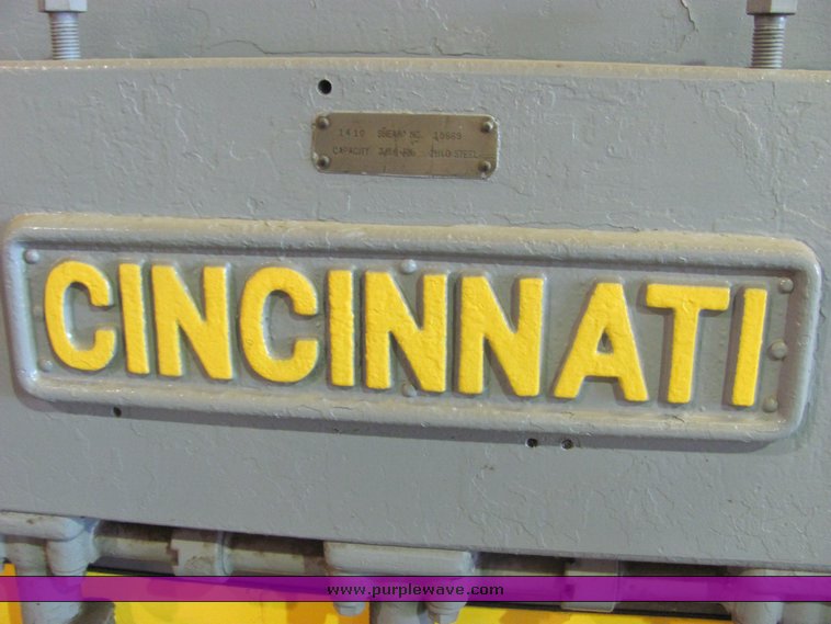 image for item 4514 Cincinnati 10' metal shear