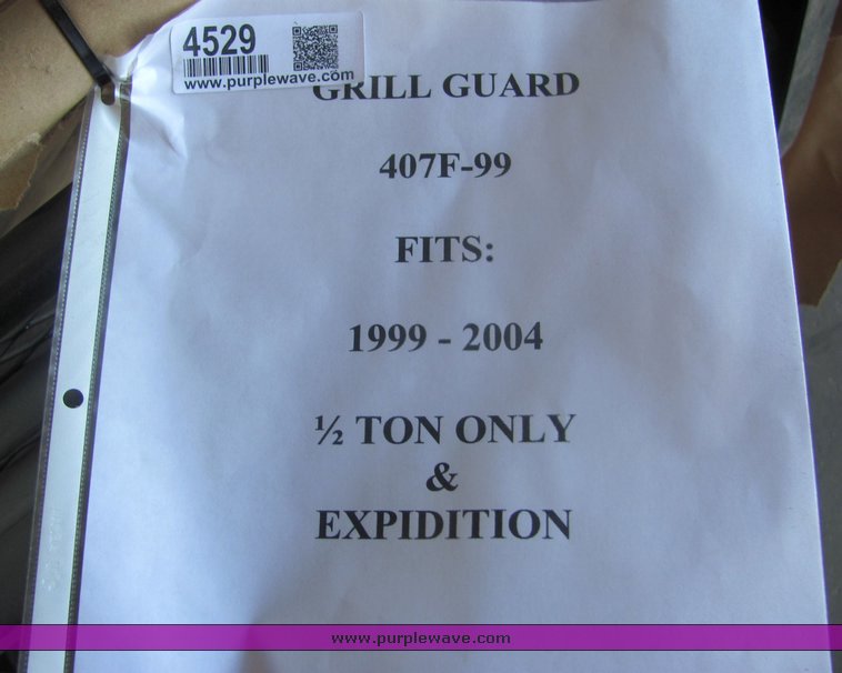 image for item 4529 New grill guard