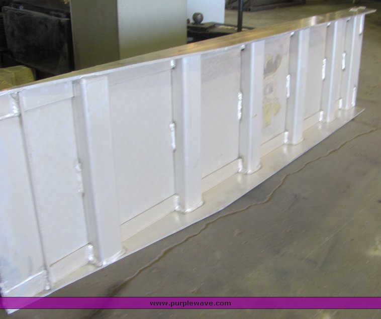 image for item 4537 6'L x 18"W aluminum ramp extension