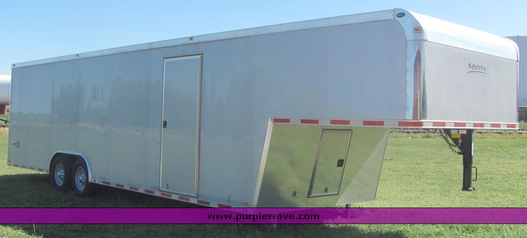 image for item 4562 2008 Motiv 36' enclosed car hauler
