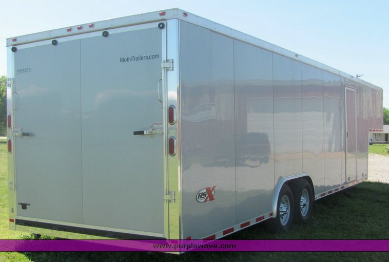 image for item 4562 2008 Motiv 36' enclosed car hauler