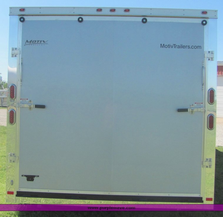 image for item 4562 2008 Motiv 36' enclosed car hauler