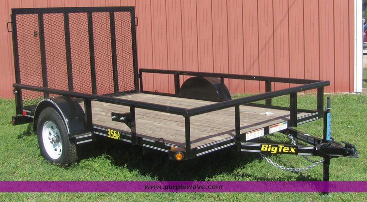 image for item 4564 2009 Big Tex single axle trailer