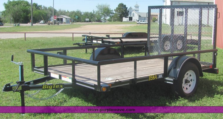 image for item 4564 2009 Big Tex single axle trailer