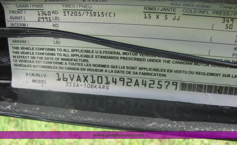 image for item 4564 2009 Big Tex single axle trailer