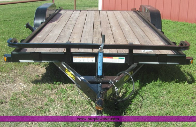 image for item 4565 2009 Big Tex 70CH tandem axle trailer
