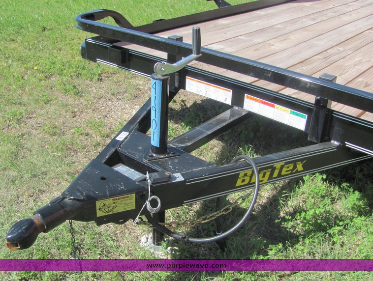 image for item 4565 2009 Big Tex 70CH tandem axle trailer