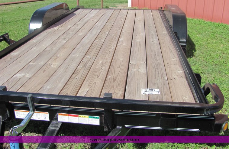 image for item 4565 2009 Big Tex 70CH tandem axle trailer