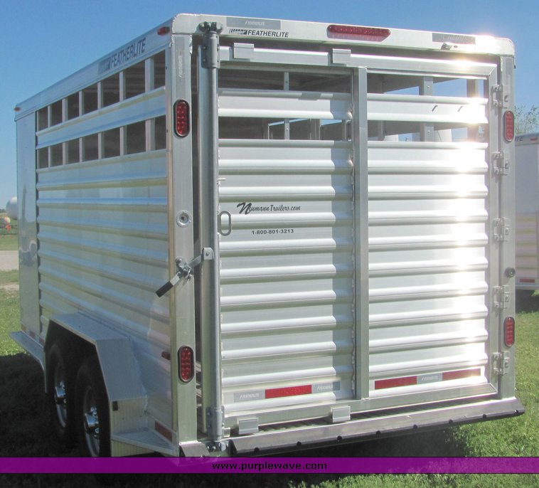 image for item 4566 2008 Featherlite stock/combo trailer