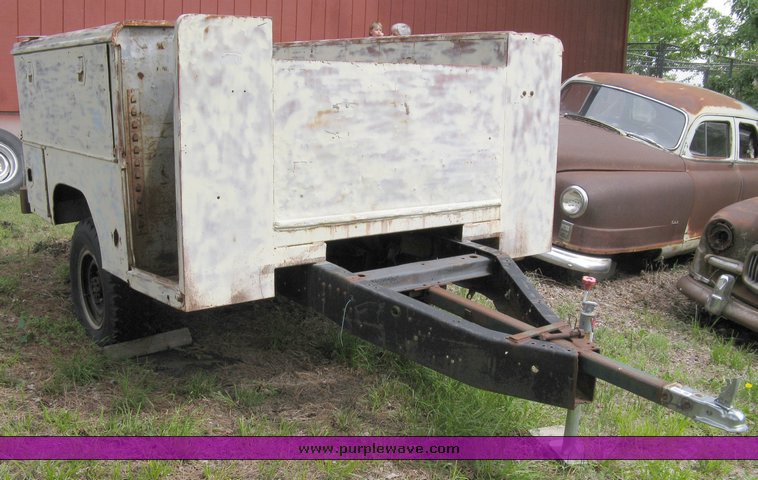 image for item 5010 Utility bed trailer