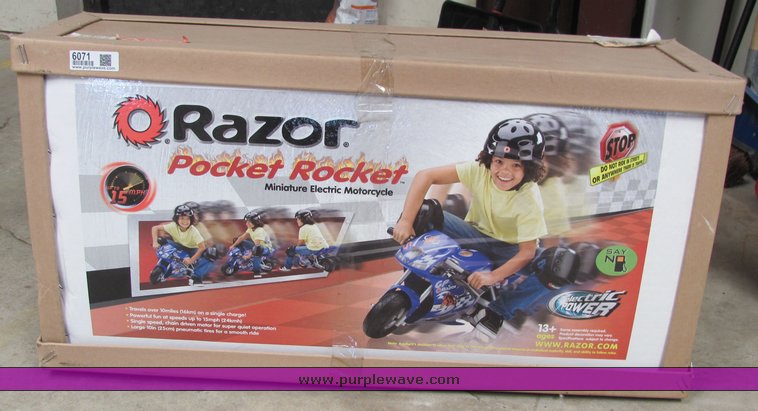 Razor miniature electric motorcycle in Derby, KS | Item 6071 sold ...