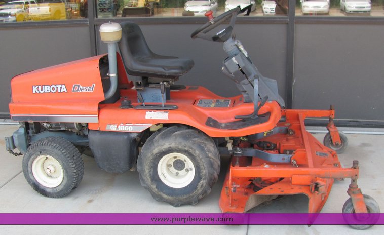 image for item 6075 Kubota GF1800 60" riding lawn mower